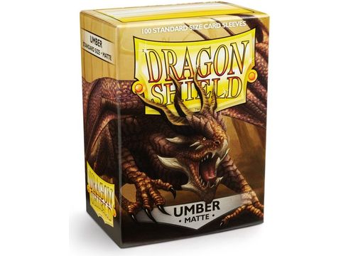 Supplies Arcane Tinmen - Dragon Shield Sleeves - Matte Umber - Cardboard Memories Inc.