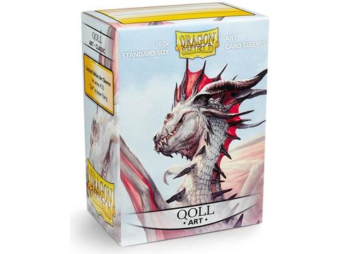 Supplies Arcane Tinmen - Dragon Shield Art Sleeves - Standard SIze - Classic - Limited Edition - Qoll - Package of 100 - Cardboard Memories Inc.