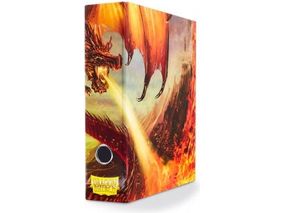 Supplies Arcane Tinmen - Dragon Shield Slipcase Binder - Dragon Art Red - Cardboard Memories Inc.