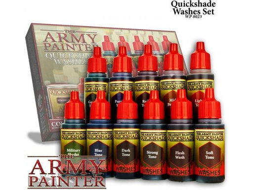 Paints and Paint Accessories Army Painter - Quickshade - Washes Set - Cardboard Memories Inc.