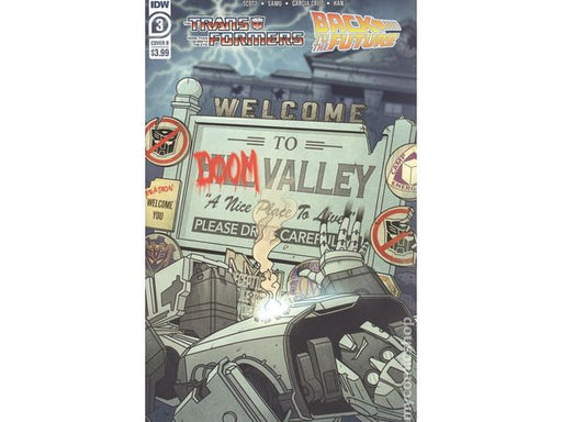 Comic Books IDW Comics - Transformers Back to the Future 003 of 4 - Phil Murphy Cover B (Cond. VF-) - 11957 - Cardboard Memories Inc.