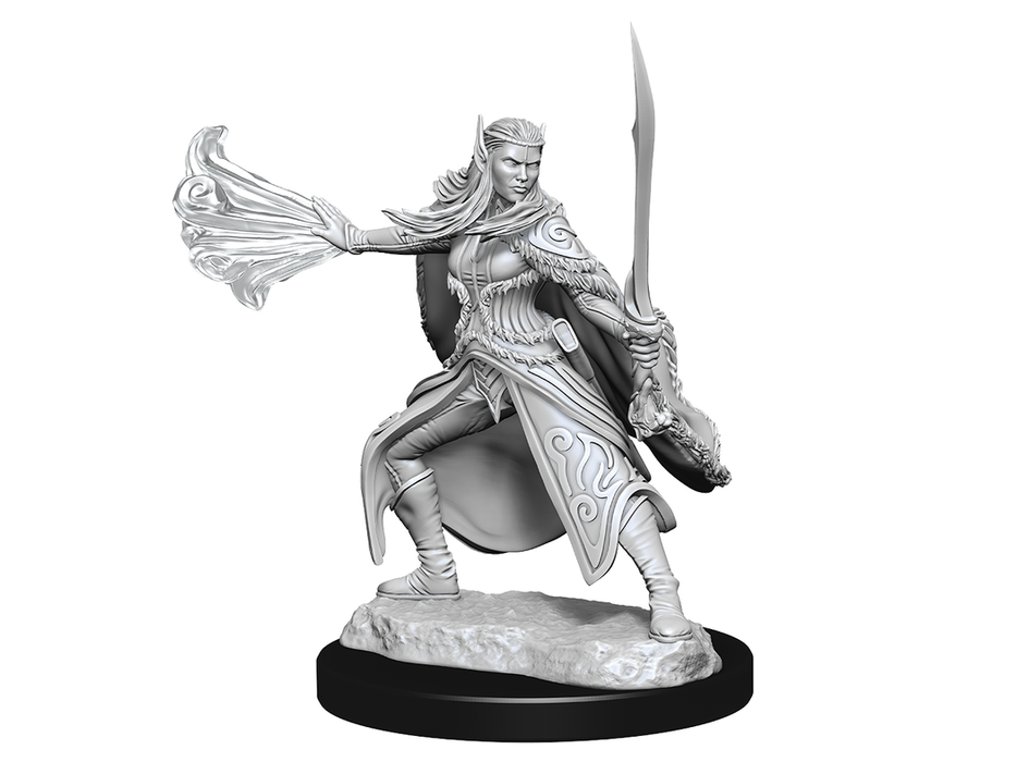 Role Playing Games Wizkids - Dungeons and Dragons - Unpainted Miniature - Nolzurs Marvellous Miniatures - Winter and Spring Eladrin - 90320 - Cardboard Memories Inc.