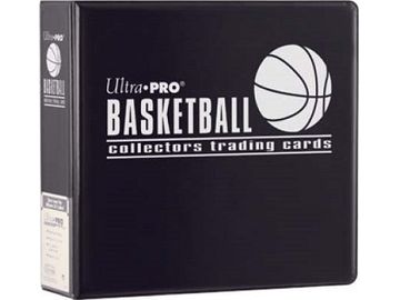 Supplies Ultra Pro - Binder - 3 Inch - Basketball Black - Cardboard Memories Inc.
