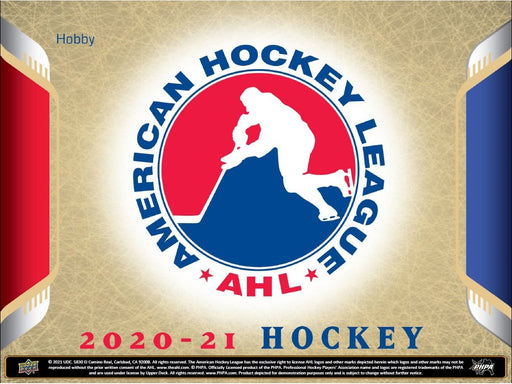 Sports Cards Upper Deck 2020-21 Hockey AHL Hobby Box - Cardboard Memories Inc.