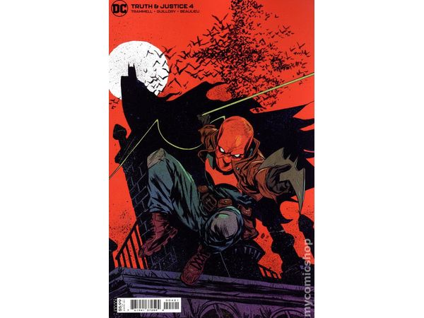 Comic Books DC Comics - Truth and Justice 004 - Sanford Greene Card Stock Variant edition (Cond. VF-) - 11853 - Cardboard Memories Inc.