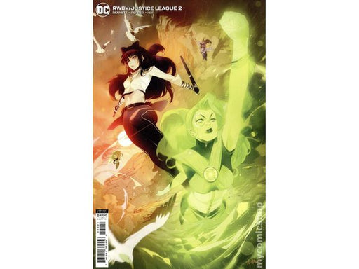 Comic Books DC Comics - Rwby Justice League 002 - Simone Di Meo Variant Edition (Cond. VF-) - 11469 - Cardboard Memories Inc.