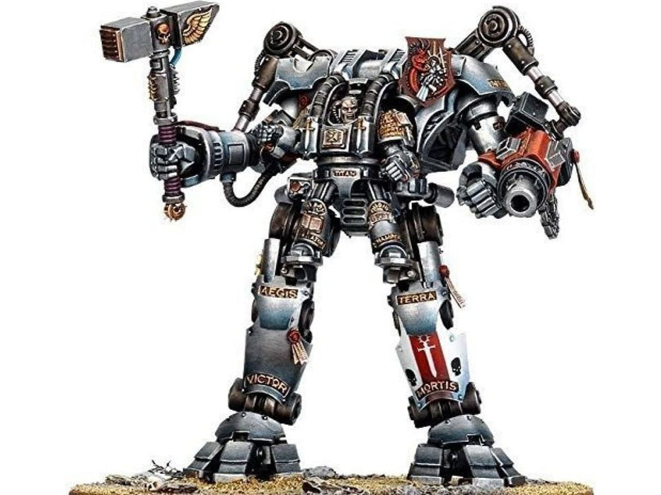 Collectible Miniature Games Games Workshop - Warhammer 40K - Grey Knights - Nemesis Dreadknight - 57-10 - Cardboard Memories Inc.