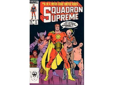 Comic Books Marvel Comics - Squadron Supreme (1985 1st Series) 006 (Cond. VG+) - 8448 - Cardboard Memories Inc.