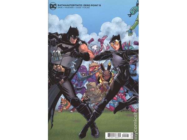 Comic Books DC Comics - Batman Fortnite Zero Point 005 - Card Stock Variant Edition (Cond. VF-) - 10089 - Cardboard Memories Inc.
