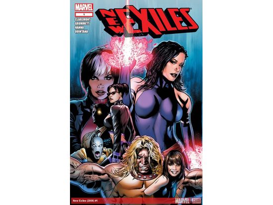 Comic Books Marvel Comics - New Exiles (2008) 001 (Cond. FN/VF) - 13415 - Cardboard Memories Inc.