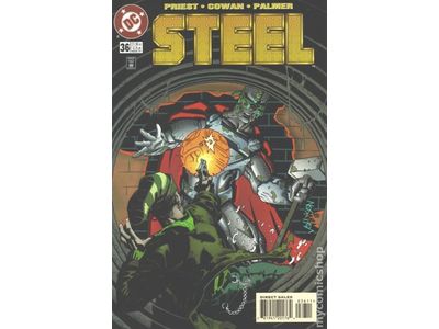 Comic Books DC Comics - Steel (1994) 036 (Cond. VF-) - 13981 - Cardboard Memories Inc.