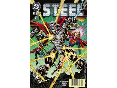 Comic Books DC Comics - Steel (1994) 022 (Cond. VF-) - 13971 - Cardboard Memories Inc.
