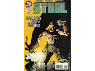 Comic Books DC Comics - Steel (1994) 034 (Cond. VF-) - 13980 - Cardboard Memories Inc.