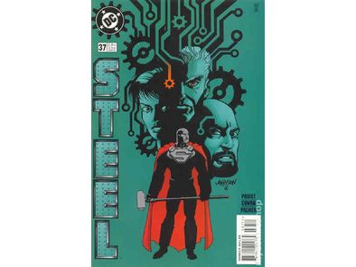 Comic Books DC Comics - Steel (1994) 037 (Cond. VF-) - 13982 - Cardboard Memories Inc.