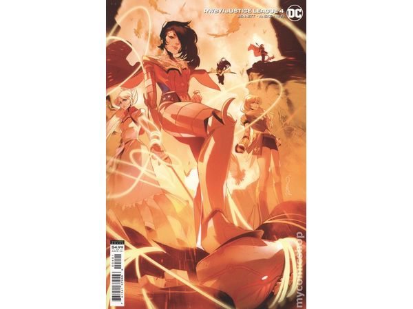 DC Comics - Rwby Justice League 004 - Di Meo Card Stock Variant Cardboard Memories Inc. DC Comics - Rwby Justice League 004 - Di Meo Card Stock Variant Cardboard Memories Inc.