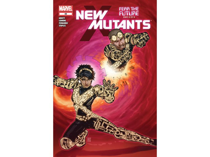 Comic Books Marvel Comics - New Mutants (2009 3rd Series) 045 (Cond. FN) - 13418 - Cardboard Memories Inc.