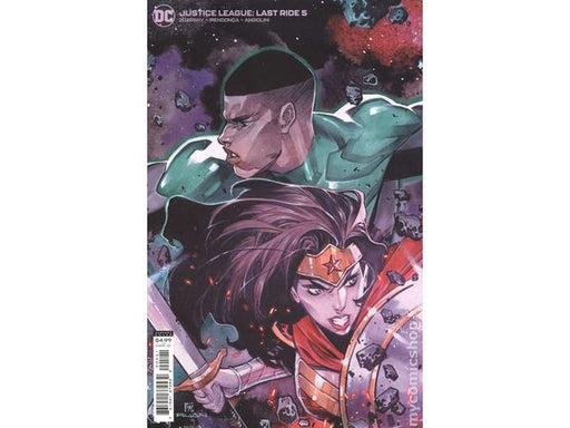 Comic Books DC Comics - Justice League Last Ride 005 - Dike Ruan Variant Edition (Cond. VF-) - 9631 - Cardboard Memories Inc.