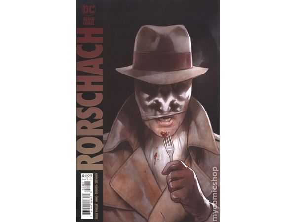 Comic Books DC Comics - Rorschach 012 - Ben Oliver Variant Edition (Cond. VF-) - 9641 - Cardboard Memories Inc.