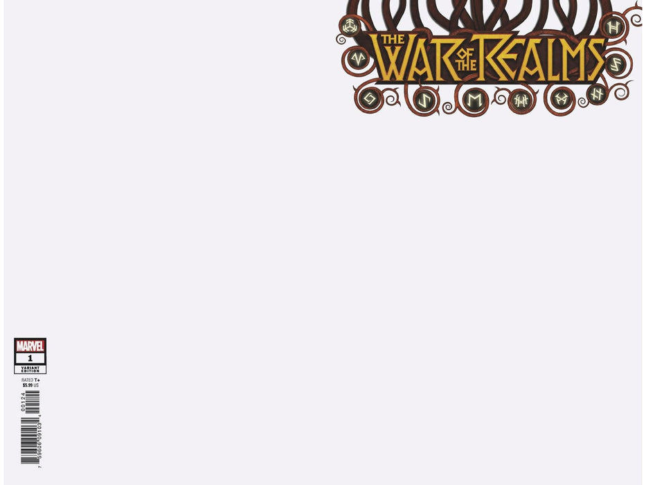 Comic Books, Hardcovers & Trade Paperbacks Marvel Comics - War of The Realms 01 - Blank Cover - 4599 - Cardboard Memories Inc.