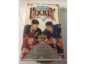 Sports Cards Upper Deck - 1991-92 - Hockey - Low Numbers English - Hobby Box - Cardboard Memories Inc.