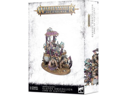 Collectible Miniature Games Games Workshop - Warhammer Age of Sigmar - Hedonites of Slaanesh - Glutos Orscollion Lord of Gluttony - 83-82 - Cardboard Memories Inc.