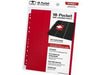 Supplies Ultimate Guard - 18-Pocket Side-loading Pages - Red - 10 Pack - Cardboard Memories Inc.