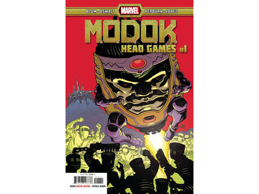 Comic Books Marvel Comics - Modok Head Games 001 of 4 (Cond. VF-) - 5519 - Cardboard Memories Inc.
