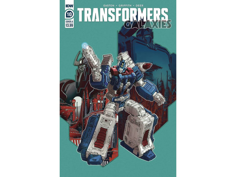 Comic Books IDW Comics - Transformers Galaxies 010 Cover A Griffith (Cond. VF-) - 11965 - Cardboard Memories Inc.