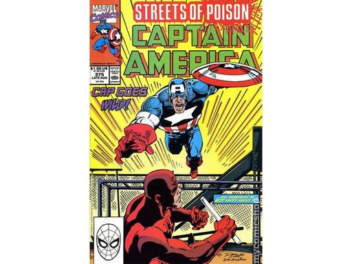 Comic Books Marvel Comics - Captain America (1968 1st Series) 375 - 7274 - Cardboard Memories Inc.