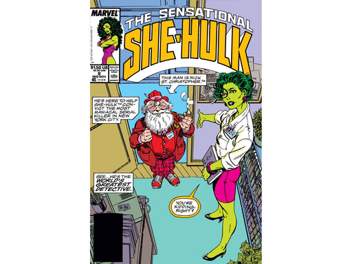 Comic Books Marvel Comics - Sensational She-Hulk 008 - 6506 - Cardboard Memories Inc.