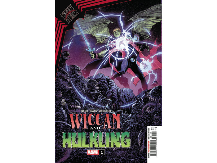 Comic Books Marvel Comics - King in Black - Wiccan and Hulkling 001 (Cond. VF-) - 9433 - Cardboard Memories Inc.