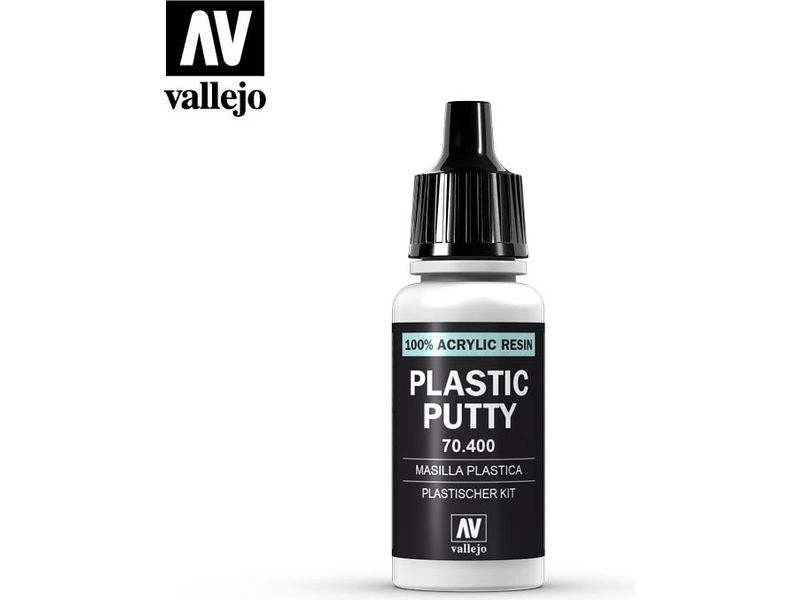 Paints and Paint Accessories Acrylicos Vallejo - Plastic Putty - 70 400 - Cardboard Memories Inc.