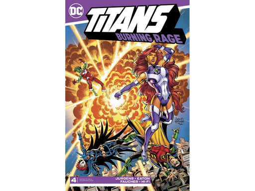 Comic Books DC Comics - Titans Burning Rage 004 (Of 7) (Cond. VF-) - 11668 - Cardboard Memories Inc.