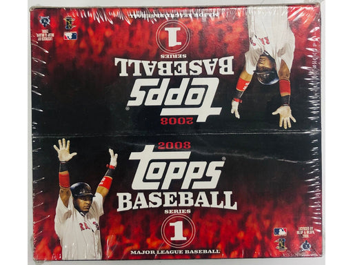 Sports Cards Topps - 2008 - Series 1 - Baseball - Retail Box - Cardboard Memories Inc.