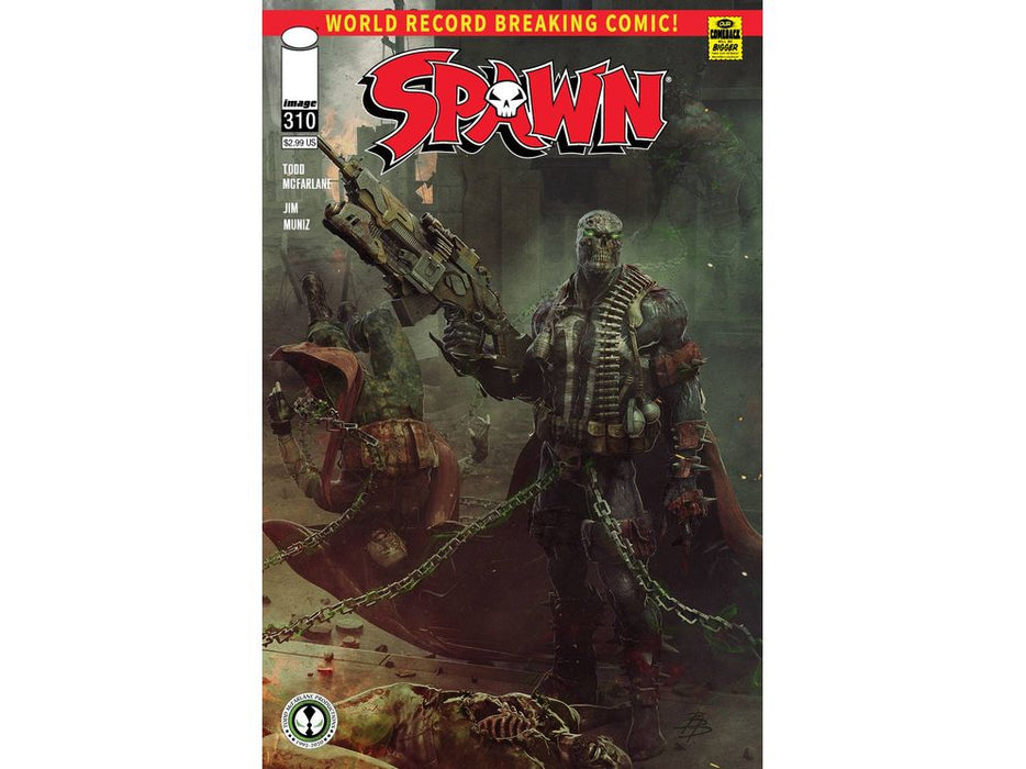 Comic Books Image Comics - Spawn (1992) 310 - Cover C Bjorn Barends Variant Edition (Cond. VF-) - 5102 - Cardboard Memories Inc.