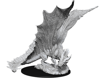 Role Playing Games Wizkids - Dungeons and Dragons - Nolzurs Marvellous Miniatures - Young Gold Dragon - 90034 - Cardboard Memories Inc.