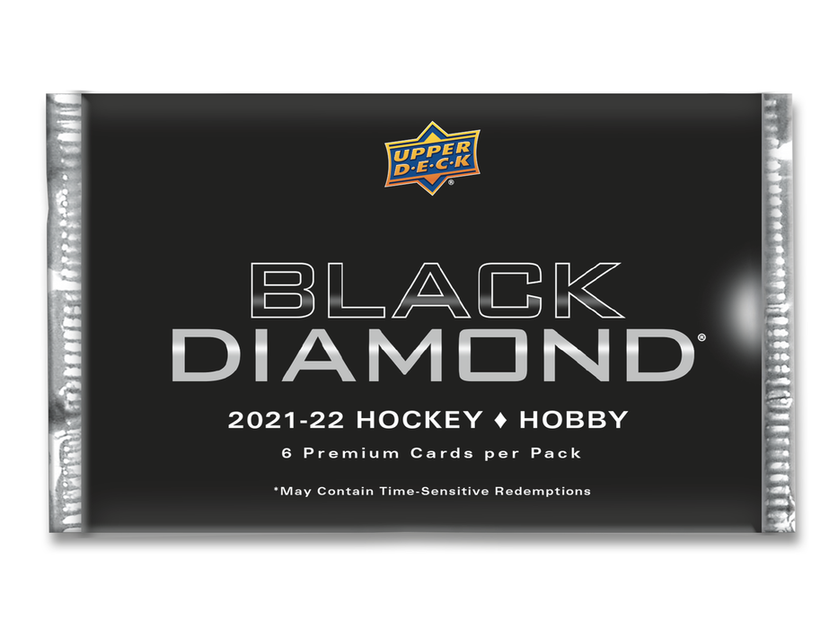 Sports Cards Upper Deck - 2021-22 - Hockey - Black Diamond - Hobby Box - Cardboard Memories Inc.