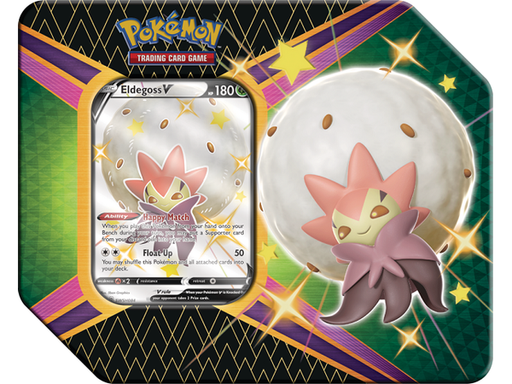 Trading Card Games Pokemon - Shining Fates - Tin - Eldegoss V - Cardboard Memories Inc.