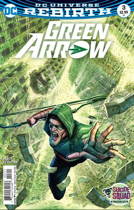 Comic Books DC Comics - Green Arrow (2016 5th Series) 003 (Cond. FN) - 4265 - Cardboard Memories Inc.