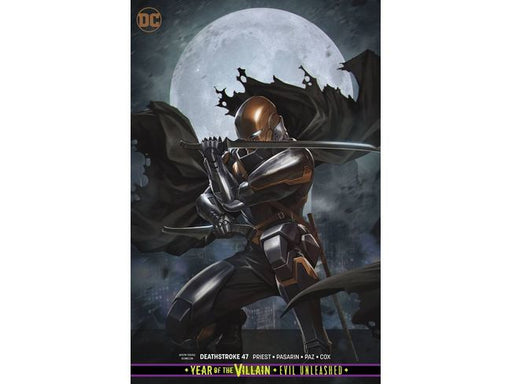 Comic Books DC Comics - Deathstroke 047 - Variant Edition YOTV - 2475 - Cardboard Memories Inc.