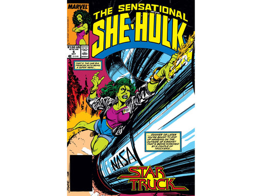 Comic Books Marvel Comics - Sensational She-Hulk 006 - 6504 - Cardboard Memories Inc.