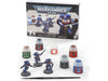 Collectible Miniature Games Games Workshop - Warhammer 40K - Space Marines - Assault Intercessors and Paint Set - 60-11 - Cardboard Memories Inc.
