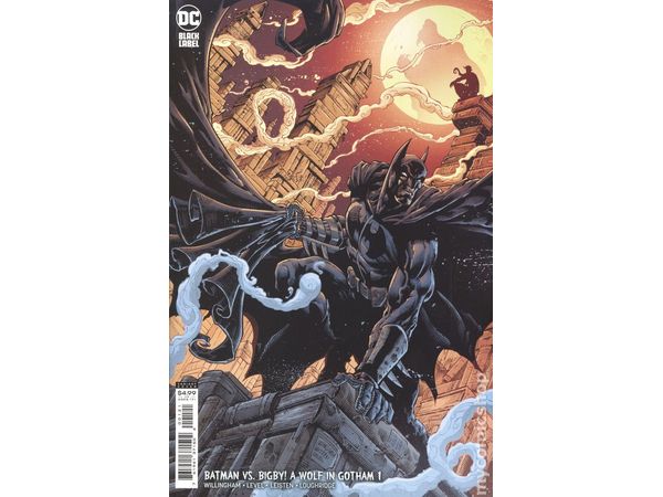 Comic Books DC Comics - Batman vs Bigby a Wolf in Gotham 001 of 6 - Card Stock Variant Edition (Cond. VF-) - 10167 - Cardboard Memories Inc.