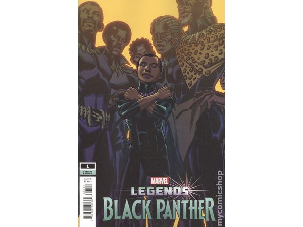 Comic Books Marvel Comics - Black Panther Legends 001 - Stelfreeze Variant Edition (Cond. VF-) - 10404 - Cardboard Memories Inc.