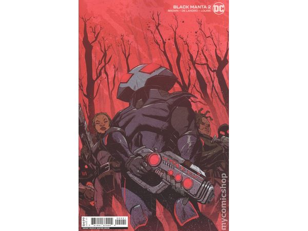 Comic Books DC Comics - Black Manta 002 of 6 - Greene Card Stock Variant Edition (Cond. VF-) - 9510 - Cardboard Memories Inc.