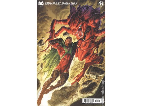 Comic Books DC Comics - Milestone Returns Icon and Rocket 004 of 6 - Braithwaite Card Stock Variant Edition (Cond. VF-) - 9858 - Cardboard Memories Inc.