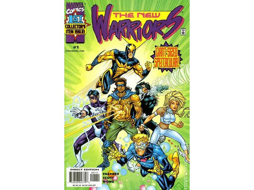 Comic Books Marvel Comics - New Warriors (1999 2nd Series) 001 (Cond. FN+) - 13297 - Cardboard Memories Inc.