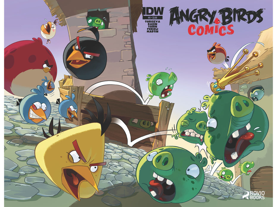 Comic Books IDW Comics - Angry Birds Comics 009 (Cond. VF-) - 5581 - Cardboard Memories Inc.