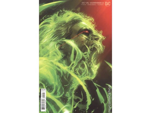 Comic Books DC Comics - DC vs Vampires 002 of 12 - Mattina Card Stock Variant Edition (Cond. VF-) - 9616 - Cardboard Memories Inc.