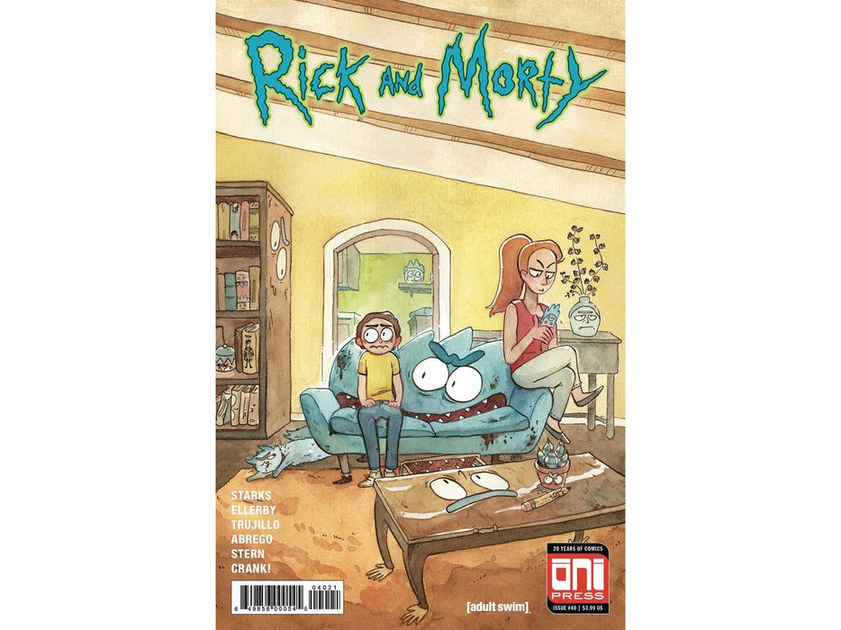 Comic Books Oni Press Comics - Rick & Morty 040 - Reiss Variant Edition (Cond. VF-) - 7200 - Cardboard Memories Inc.